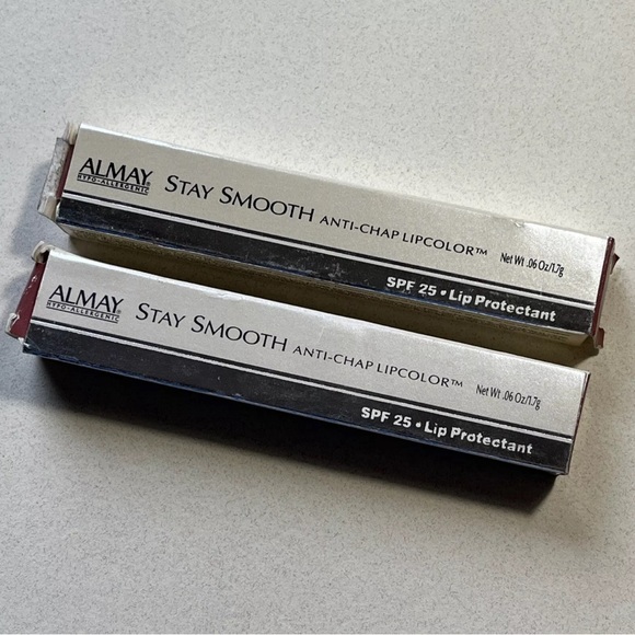 2x ALMAY Stay Smooth Anti-Chap Lipcolor with SPF 25 - Lip Protectant #15 SUGAR - Picture 6 of 7